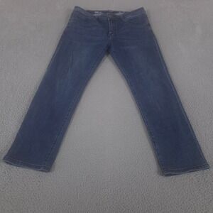 Liverpool Jeans Mens 38x30 Blue Regent Relaxed Straight Coolmax Stretch Denim